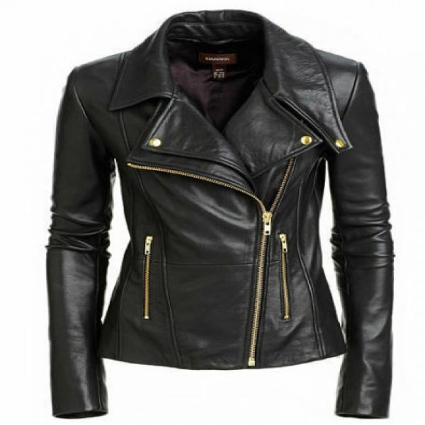 Acne Studios Brown Relaxed Fit Leather Bomber Jacket